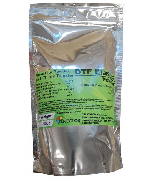 DTF Speciality Elastic Powder 500g
