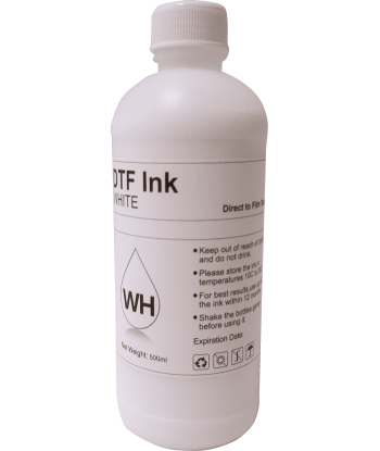 DTF INK WHITE 0,5L - Premium DTF Refill